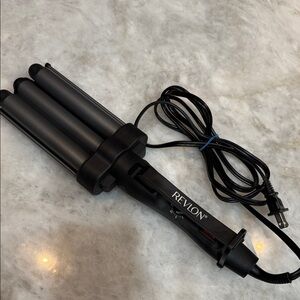 Revlon Triple Barrel Black Hair Styler